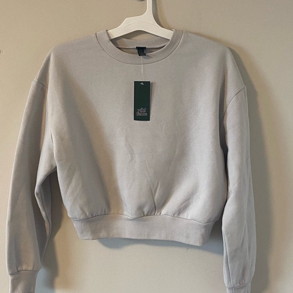 WildFable cropped sweatshirt
